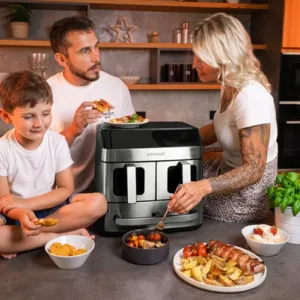 Vyhrajte horkovzdušnou fritézu PIZZA TRIO od CONCEPT v hodnotě 7.500 korun