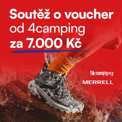 🌦️ Terapie venkem: vyhraj 7 000 Kč na vybavení značky Merrell!