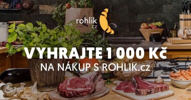 Vyhrajte si 1000 korun na nákup na Rohlik.cz