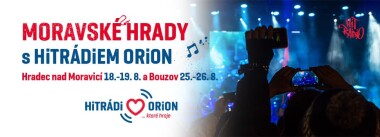 Na MoravskéHrady.cz s Hitrádiem Orion!