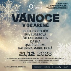 Vánoce v O2 Areně: Richard Krajčo, Kateřina Maria Tichá a další chystají s filharmoniky koncert Vánoc 2023