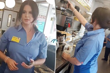 Lana Del Rey překvapila fanoušky: Obsluhovala v restauraci!