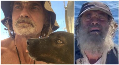 Dva měsíce ztracen na moři! Australan přežil díky svému psovi a dešťové vodě!