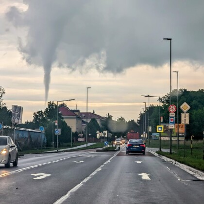 Za týden se Českem prohnalo už čtvrté tornádo! Tentokrát ho zaznamenali na Rychnovsku!