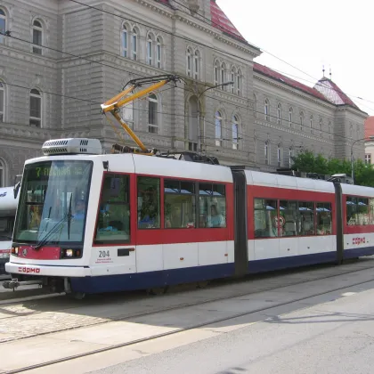 Na opravenou trať z centra Olomouce na Novou Ulici vyjedou tramvaje 21. února!