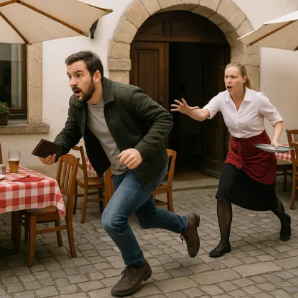 Olomoucké restaurace v pozoru. Zloději se nadlábnou a utečou bez placení