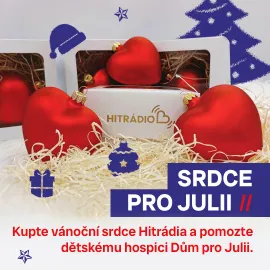 Hitrádio opět spouští prodej charitativních Srdcí pro Julii