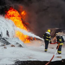 Moravskoslezský hasič mezi světovou elitou. Andráškův zásahový příběh dobyl Czech Press Photo