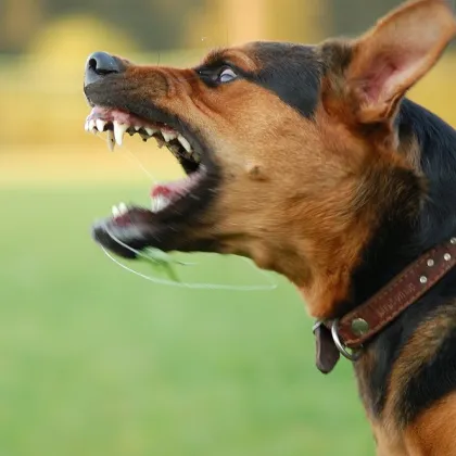 Požár domu na Zlínsku: vystrašení psi pokousali hasiče při zásahu