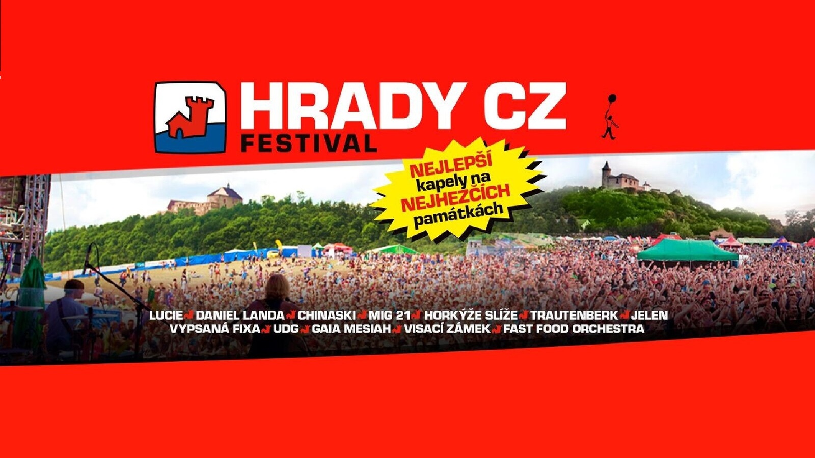 Užijte si festival Hrady CZ na Bouzově a v Hradci nad Moravicí s Hitrádiem Orion a ČPZP!