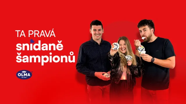 Vstávejte se Snídaní šampionů a řeckým jogurtem GREEK od Olmy!
